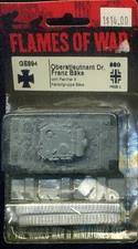 Oberstleutnant Dr. Franz Bake 15mm WWII German Flames of War GE887 Panther A
