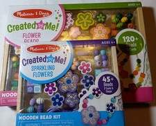 Melissa And Doug - Created By Me - Wooden Bead Kit X2 - Flowers