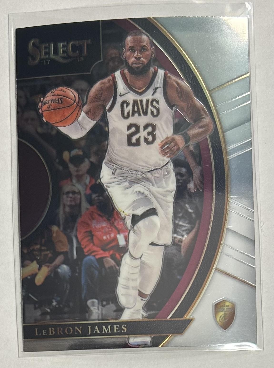 2017-18 Panini Select #122 LeBron James