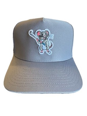 Waggle Golf  Range Rat  SnapBack Gray Performance Hat