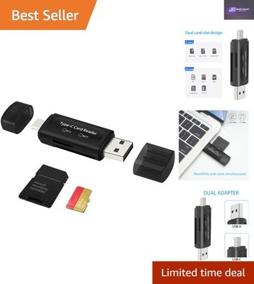 4-in-1 SD Kartenleser: High-Speed USB C Adapter für alle Speicherkarten