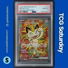 2026 POKEMON NULLIFYING ZERO JP #114/080 MEOWTH EX SPECIAL ART RARE PSA 10