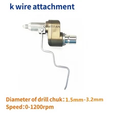 Multifunctional drill saw system - K-Wire attachment large (1.5mm - 3.0mm)