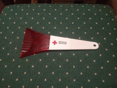 Vintage American Red Cross Ice Scraper USA Decent Condition Very Rare Unique