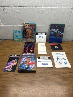 commodore 64 games lot Of 3 Commodore 64 Games With Boxes Untested See Pictures