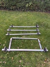 VW Transporter T5 T6 4x Bars Roof Rack inc Rear Roller - AT22+A30