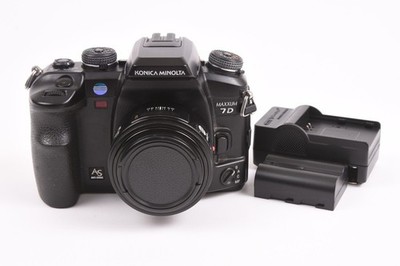Minolta Maxxum 7D 6.1MP APS-C Camera Body w/50mm f/1.7 Lens #Z-01212
