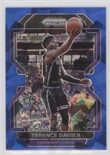 2021-22 Panini Prizm Blue Ice Prizm 57/125 Terence Davis II #139 1s6