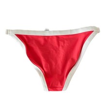 Aerie Bikini Bottoms ONLY Ribbe Color Contrast Women  s Small Beachy Vacation NEW