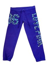 Vintage Y2K 2000s Victorias Secret Pink Campus Jogger Sweatpant Bling Sequins