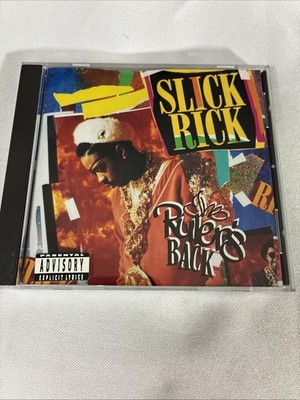 Slick Rick   The Ruler's Back CD 1991 (Def Jam) Disc In Excellent Condition ￼