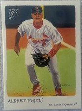 2002 Topps Gallery Albert Pujols #56 Cardinals