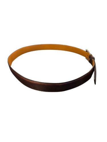 Magnanni Men’s Brown Leather Belt Size 44 / 52” Made in Spain - Bild 5 von 5