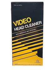 Realistic Video Head Cleaner VHS Tape Wet System Cassette Head Cleaner NEW