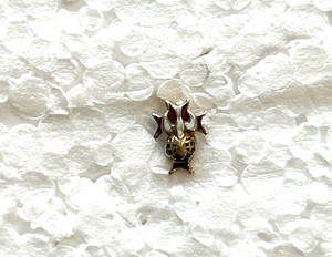 VINTAGE KNIGHTS OF COLUMBUS 4th DEGREE MEMBER 10k YELLOW GOLD PIN 0.3 GRAMS