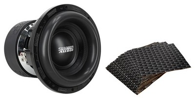 Sundown Audio X-12 V.3 D1 12'' 2500w RMS Car Subwoofer DVC 1-Ohm Sub+Rockmat