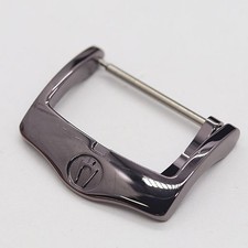 BULOVA Genuine Buckle Men's Watch Strap Parts Black Color 20mm Buckle Genuine