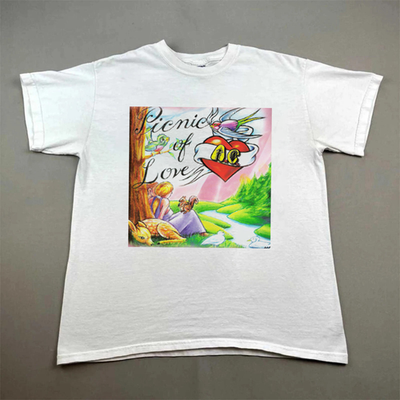 Collection AnalCunt AxCx Band Picnic of Love White S to 5XL Shirt