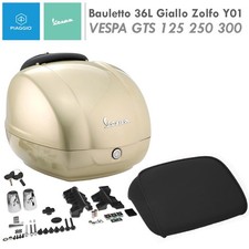 BAULETTO POSTERIORE 36L GIALLO ZOLFO Y01 75° ORIGINALE PIAGGIO VESPA GTS 125