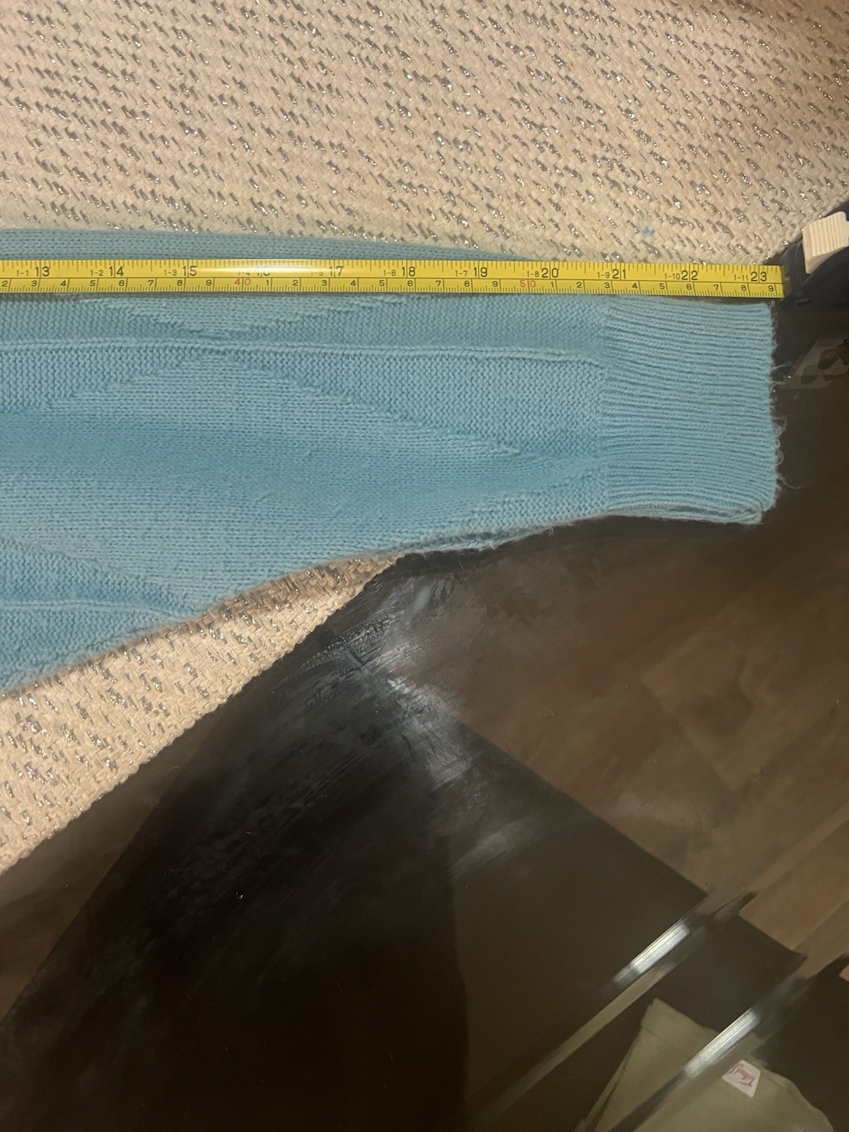 VTG Christian Dior Orlon Acrylic Pullover Woman’s Sweater RN 14321 Blue Sz M thumbnail 5