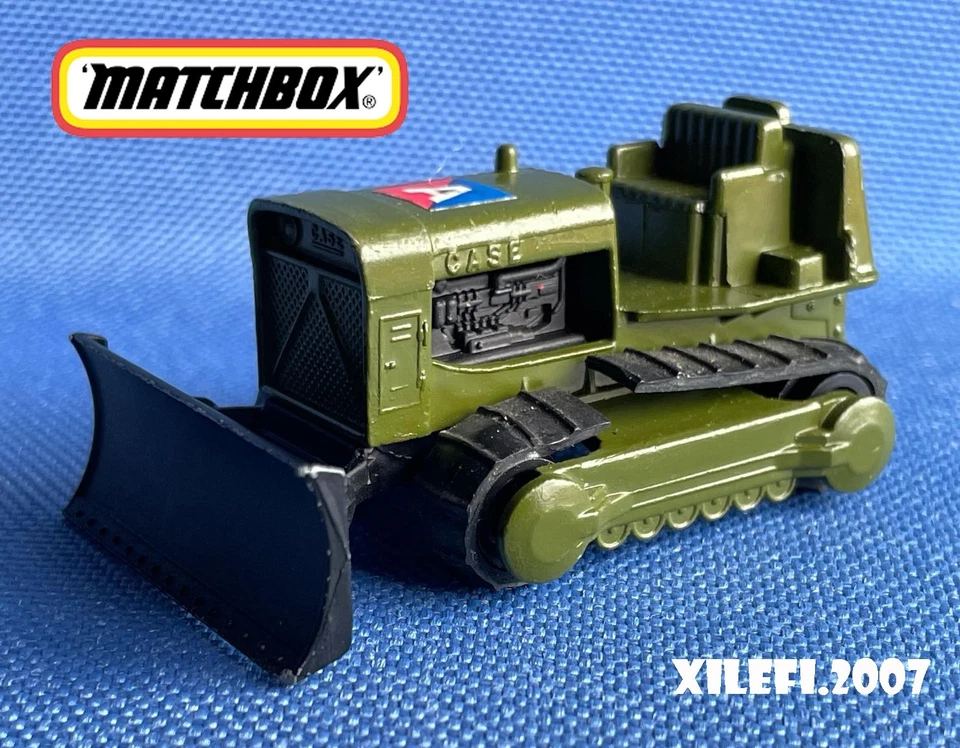matchbox series case tractor military MB16 made england lesney 69 diecast 1:64 - Immagine 3 di 4