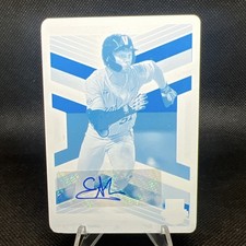 2023 Panini Elite Extra Edition Printing Plate Auto 1/1 Bradfield Jr. Orioles 