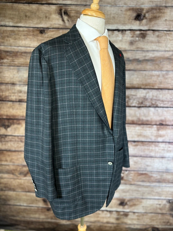 Blazer Isaia Cashmere Silk Dustin Talla 48 (60 EUR) Foto 4 de 4