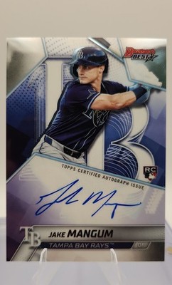 2025 Bowman's Best - Best of 2025 Autographs Jake Mangum #B25-JMA (AU, RC)