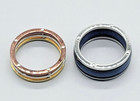 LOT OF 2--MENS SIZE 11 BANDS INOX RINGS STAINLESS STEEL — photo 4