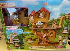 CALICO CRITTERS 1886 Adventure Tree House Gift Set- New Factory Sealed