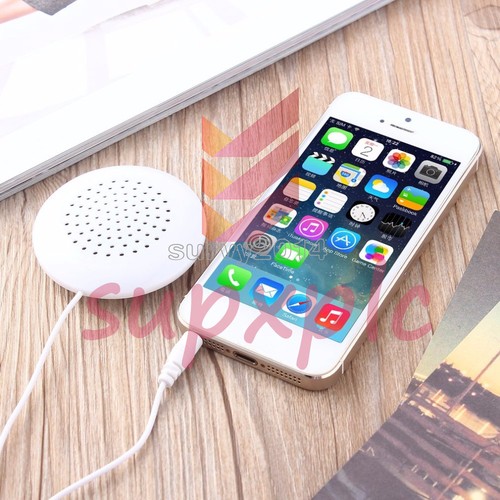 Portable 3.5mm Pillow Speaker For MP3 MP4 CD Player iPod Phone White - Picture 4 of 4