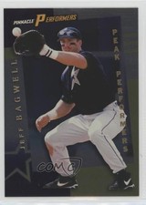 1998 Pinnacle Performers Peak Performers Jeff Bagwell #10 HOF d4y