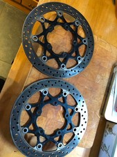 Suzuki GSXR 750 K6 K7 600 Pair Front Sunstar Brake Discs OEM 59210-41G20