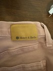 Henry & Belle made in USA womens size 28 rose pink high rise cropped skinny jean — photo 1