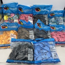 Qualatex 11   Latex Balloons Multicolour 10 BAGS