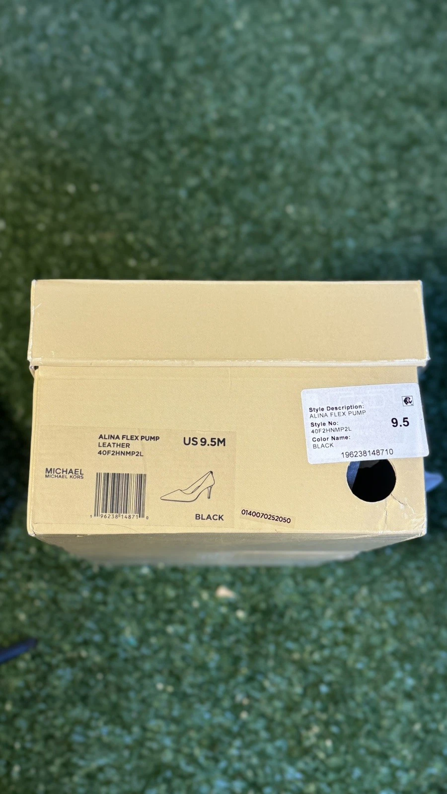 Michael Kors ALINA Flex Pump Pole tacchi a punta NERO taglia 9 5