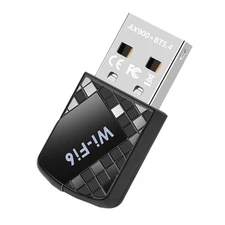 AX900 USB WiFi 6 Bluetooth 5.4 Adapter 2 in 1 Dongle Dual Band 2.4G 5GHz Ne2806