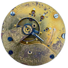 Antique 18s 1898 Elgin 15 Jewel Mechanical Hunter Pocket Watch Movement 141 USA