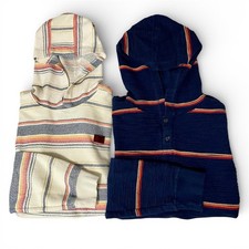 O'Neill Hoodie Pullovers Size Large Boy Blue Cream Set Of 2 Youth Kids Surfer