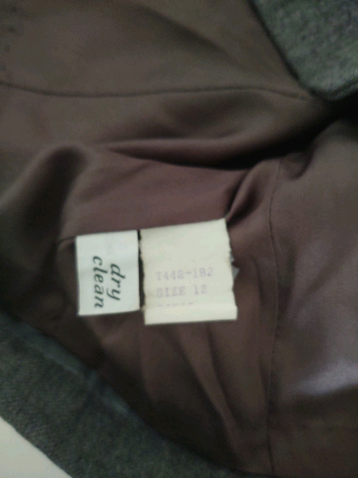 Pendleton Vintage Charcoal Wool Button Front Blaz… - image 8