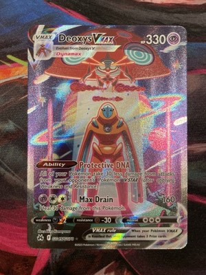 Deoxys VMAX GG45/GG70 Crown Zenith Galarian Gallery Holo Ultra Rare 330 HP