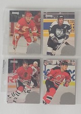 Donruss Hockey Cards Robert Reichel, Joe Murphy, Denis Savard and Bobby Holik