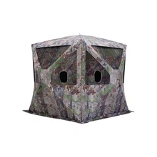 Barronett Big Cat Ground Hunting Blind, 3 Person Pop Up Portable, Backwoods C...