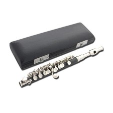 C-key Bakelite White Copper Tube And Silver-plated Professional Band Plays Pi...