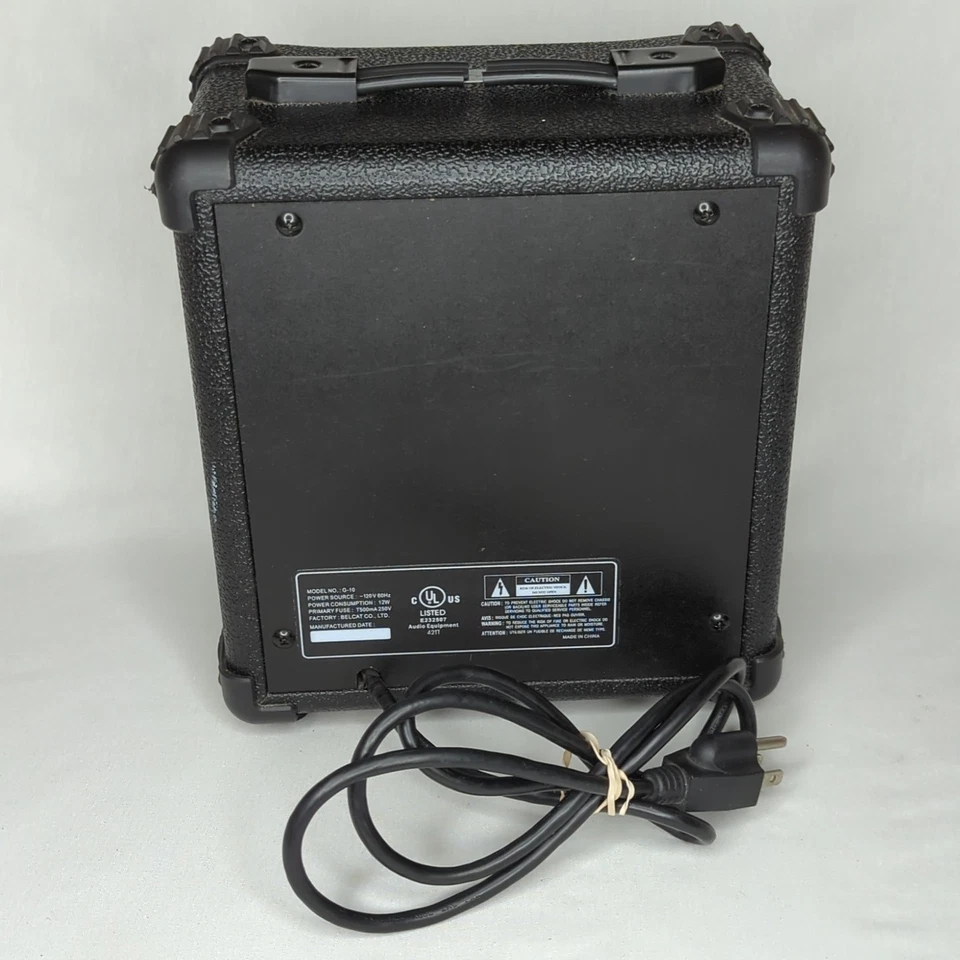 Rogue G10黑色单扬声器纹理电吉他组合放大器 — 第 3/4 张图片