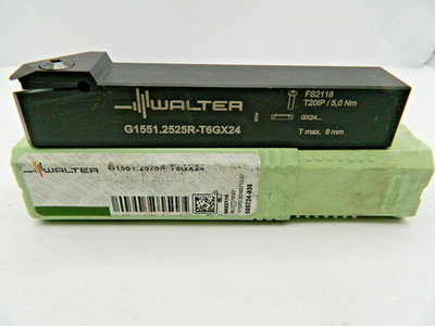 Walter Stechschwert G1551.2525R-T6GX24 Klemmhalter Drehhalter