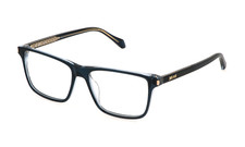 Occhiali da Vista Just Cavalli VJC050 0D87 TOP BLU+AZZURRO LUCIDO 56/16/145 Uomo