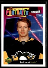 2020-21 Upper Deck UD Portraits Emil Larmi Rookie #P-97