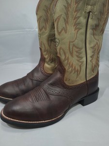 heritage crepe western boot