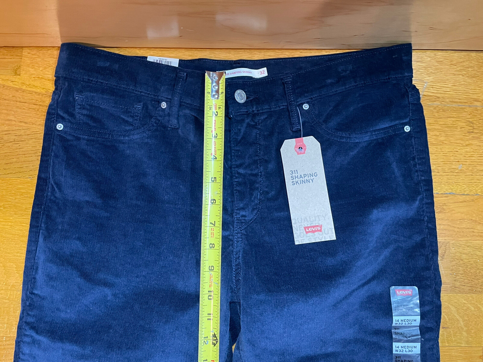 levi's 311 shaping skinny corduroy pants